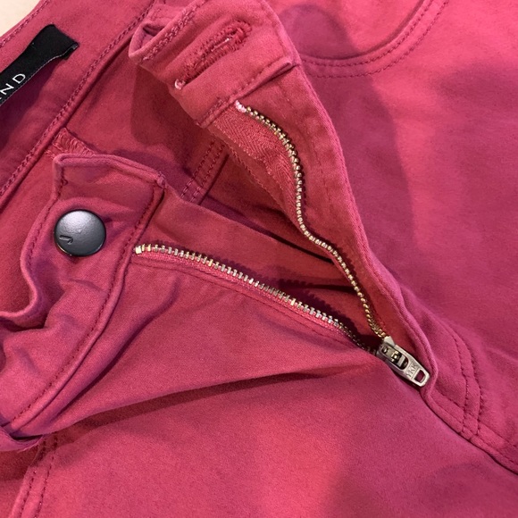 J brand high rise ankle skinny dark pink - Picture 4 of 6